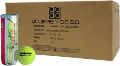 Produktbild von Paddelbälle Bullpadel Premium Pro 72 Stück