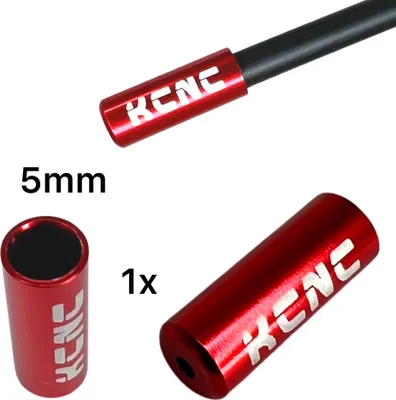 Produktbild von KCNC Endkappe für Bremszug 5mm Rot