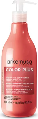 Produktbild von Arkemusa | Farbschutz Spülung Farbe Plus - 500 ml - Intensives Color-Schutzpflege - Feuchtigkeit & Regeneration