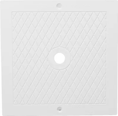 Obrázok produktu pre Štvorcový kryt pre skimmer bazéna, 25,4 x 25,4 cm, plastový, odolný voči UV žiareniu, nerozbitný – jednoduchá náhrada pre údržbu bazéna