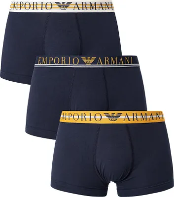 Produktbild von Emporio Armani 3 Packungsstämme, Blau S
