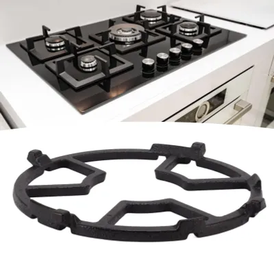 Gasring-Reduzierstück aus Gusseisen, Ø min. 8 cm, für Gaskocher