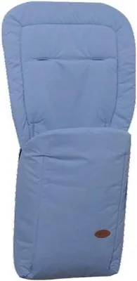 Produktbild von Classic-Sommerfußsack Milano mit Antislide-Rücken (Eisblau)