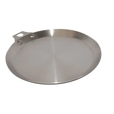Produktbild von de Buyer 5635.26, Rund, Pfannkuchenpfanne, Edelstahl, Edelstahl, Stahl, Keramik, Gas, Halogen, Induktion