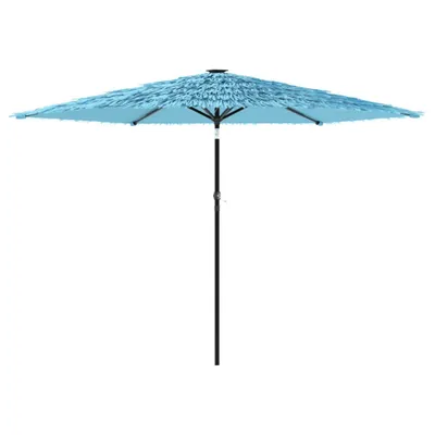 Produktbild von vidaXL Sonnenschirm mit Stahlmast Blau 288x288x225 cm
