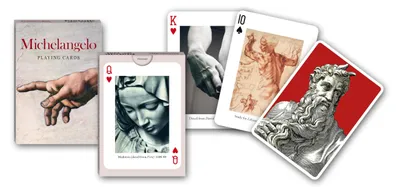 Imagen del producto de Piatnik 173110: Juego de cartas de Michelangelo, con 55 cartas