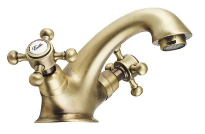 Produktbild von ANTEA Waschtischarmatur mit Ablaufgarnitur, 65mm bronze
