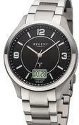 Produktbild von Regent - 32-BA-715 - Solaruhr - Titanuhr - Herrenuhr