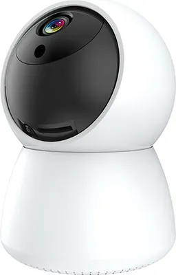 Image de Avizar, caméra d'intérieur Wi-Fi 360° 1080p HD avec détection de mouvement, blanc