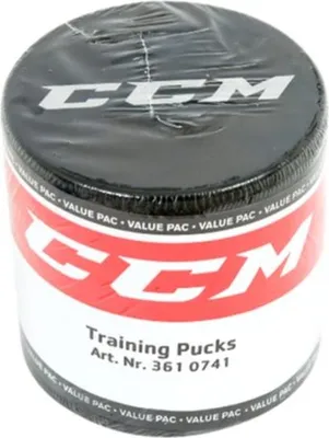 Produktbild von CCM Puck 3er Pack, Farbe:schwarz
