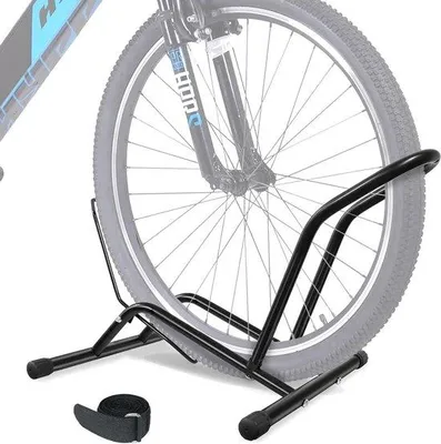 Produktbild von Famanu Fahrradbügel platzsparend - stabile Fahrradablage für Garage und Wohnung - tragbar - 16"-29" Kinder-/Mountainbike