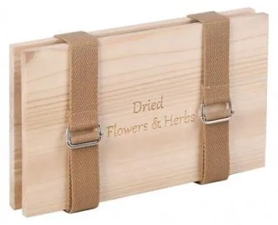 Obrázek produktu pro Esschert Design lis na květiny hnědé dřevo 14,1 cm x 23,2 cm x 4,3 cm Deco