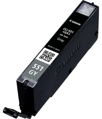 Obrázok produktu pre Canon CLI-551GY Tlačová kazeta sivá