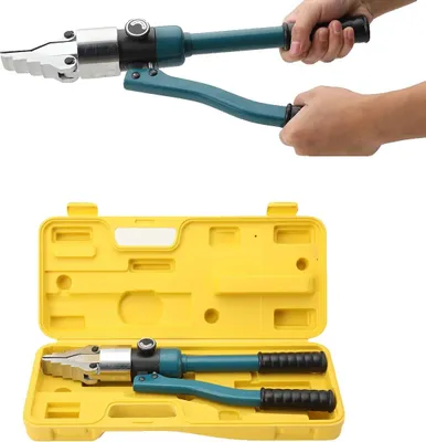 Productafbeelding van Hydraulische flensspreider, gelegeerd staal, draagvermogen 8 ton, compact ontwerp, handbediening, ergonomische handgreep