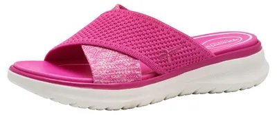 Produktbild von Tamaris Comfort Damen Pantoletten mit Chunky-Sohle Vegan, Rosa (Fuxia), 37 EU