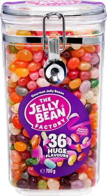 Image de The Jelly Bean Factory, bonbons à la gelée "Einmach-Glas", 700g