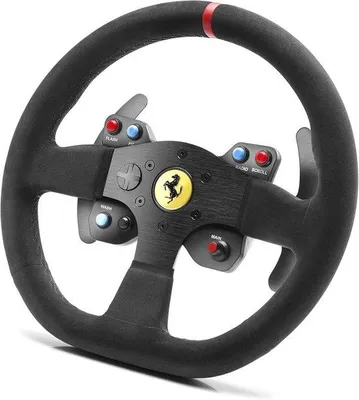 Immagine prodotto di Volante da corsa in Alcantara per console di gioco e PC - Prodotto su licenza