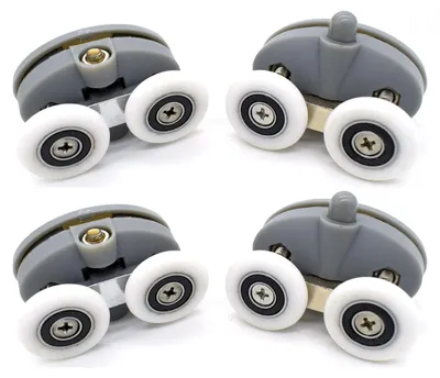 Immagine prodotto di Solidchoice - Set di 4 rotelle per porte doccia in vetro