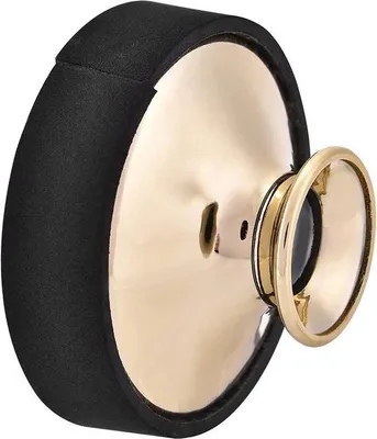 Produktbild von Dämpfer für Altsaxophon, leicht, aus ABS-Kunststoff, zum Üben von Saxophon, ohne andere zu stören - Gold - Zubehör für Musikinstrumente.