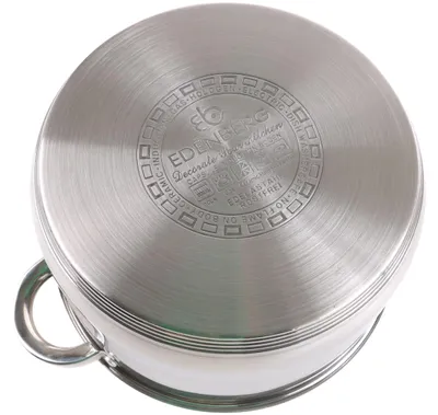 Zdjęcie produktu dla GARNEK Stalowy 5xDNO z POKRYWKĄ 8,2L 26cm 9133