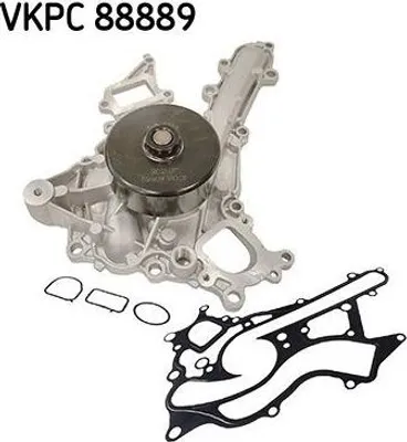 Produktbild von SKF Kühlmittelpumpe Wasserpumpe passend für MERCEDES-BENZ C-Klasse T-modell (S205) VKPC 88889