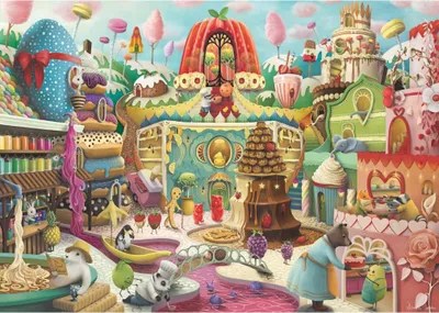 Zdjęcie produktu dla Ravensburger sweet street, 1000 szt., Artystyczny, 14 lat(a)