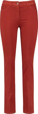 Produktbild von 25661 Gerry Weber, Best4Me,  Damen Jeans Hose, Stretchdenim, rostrot, D 36 W 28 L 30