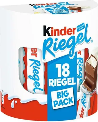 Produktbild von kinder Riegel Big Pack 18er