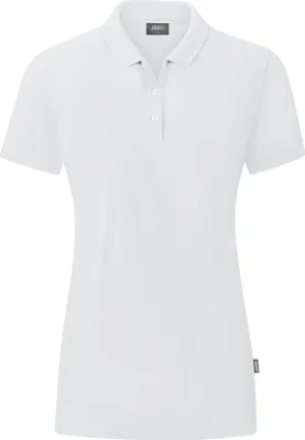 Image de JAKO Polo Organic pour femmes, Couleur:blanc, Taille:42