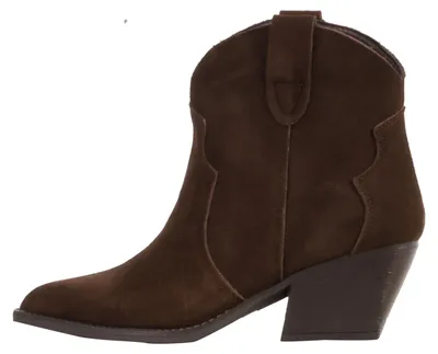 Produktbild von Leder-Stiefeletten mit Absatz von Ideal Shoes