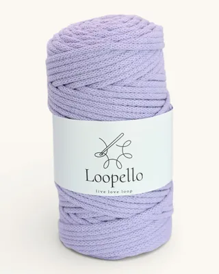 Obrázek produktu pro Loopello bavlněný provázek Classic, 5 mm, 100 m – lila