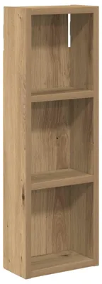 Produktbild von vidaXL Badezimmer-Wandschrank Kunsthandwerk Eiche 20 x 10 x 60,5 cm