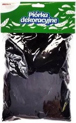 Zdjęcie produktu dla Czarne pióra 5-12 cm 7 g (artykuły szkolne i papiernicze, artykuły kreatywne)