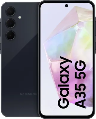 Produktbild von Samsung Galaxy A35 5G 256GB Awesome Navy EU 16,83cm (6,6") Super AMOLED Display, Android 14, 50MP Triple-Kamera