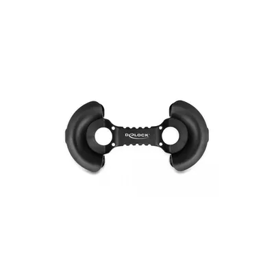 Image de DELOCK Enrouleur de câble 250 x 115 mm noir