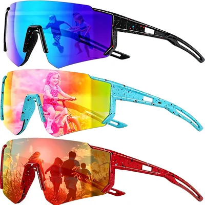 Produktbild von Kindersportbrille mit UV-Schutz 900, polarisierte Sonnenbrille