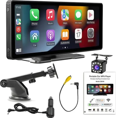 Produktbild von Apple CarPlay, Android Auto, displej auta, cúvacia kamera, mobilné navigačné zariadenie, inteligentný displej auta, navigačné zariadenie, dotykový displej auta