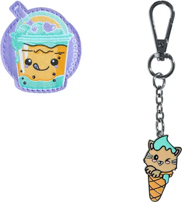 Immagine prodotto di coocazoo pendente accessori per lo zaino Colour Up-Set (2 -pezzi) Sweets Lover porpora