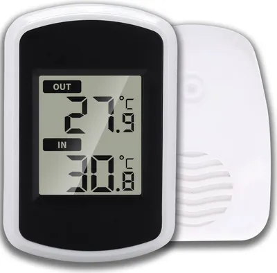 Produktbild von Digitales Thermometer, Innenthermometer, Raumthermometer, Temperaturmonitor Hause, für Wohnzimmer, Garage oder Gewächshaus Reptilienthermometer Retoo