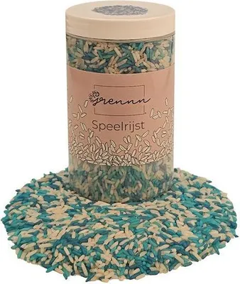 Immagine prodotto di Giocattolo sensoriale Grennn Play Rice Ocean Mix 750 grammi