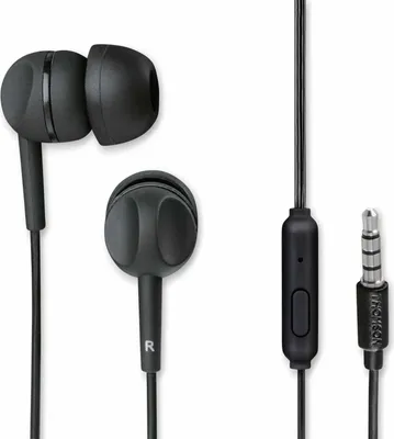 Produktbild von Thomson EAR3005BK, Kabelgebunden, 20 - 20000 Hz, Anrufe/Musik, Kopfhörer, Schwarz