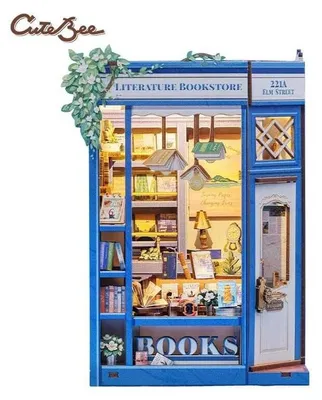 Produktbild von Book Nook Literature Bookstore 17 x 12 cm