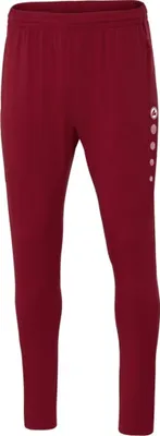 Produktbild von Jako Herren Fußballhose - Trainingshose Premium 8420 08, Farbe:weinrot, Textil:L