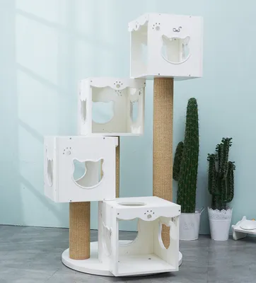 Produktbild von CatS Design Kratzbaum Katzenspielturm xxl große Katzen stabil Altaica XZ