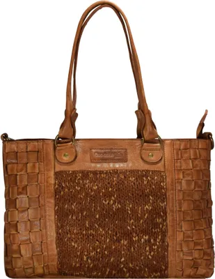 Produktbild von Greenland Nature Femi & Nine Schultertasche Leder 42 cm