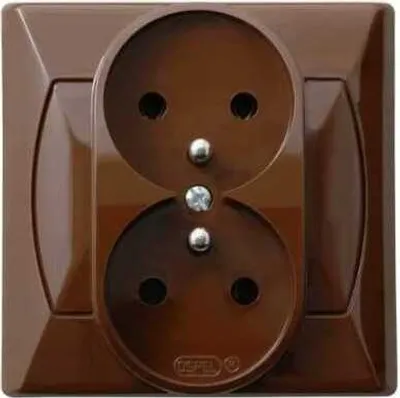 Zdjęcie produktu dla Ospel GP-2AZ/24, Brązowy, IP20, 16 A, 82 mm, 44 mm, 82 mm