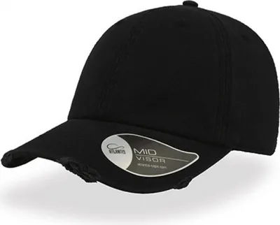 Immagine prodotto di Atlantis DADE | 6-Panel-Design Dad Hat Destroyed - Destroyed-Look - Colore: Nero - Taglia: Unica