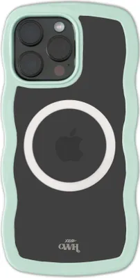 Produktbild von Wavy Hülle MagSafe Mint  - Kompatibel mit iPhone 14 Pro