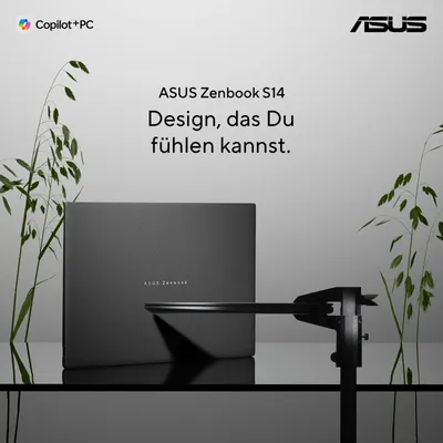 Produktbild von ASUS Zenbook S14 UX5406AA-SU236W, Intel Core Ultra 9, 35,6 cm (14"), 2880 x 1800 Pixel, 32 GB, 1 TB, Windows 11 Home