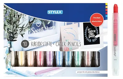 Obrázok produktu pre Pastelky Stylex - 10 farieb - v krabici